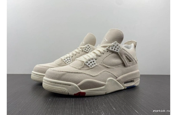 4 Blank Retro Jordan DQ4909-100 DQ4909-100 (W) Canvas 0404